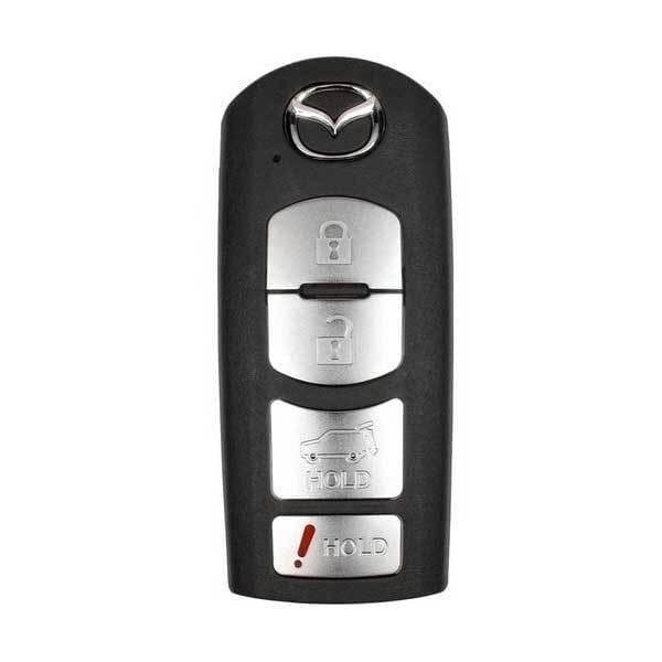 Oem OEM: NEW: 2017-2018 Mazda CX-5 CX-9 / 4-Button Remote Start Key / PN: TKY2-67-5DY / WAZSKE13D01 RSK-MAZ-675D-Y01 - main